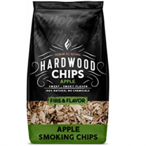 Fire & Flavor Premium All Natural Wood Chips for Smoker - 2lbs @ Amazon