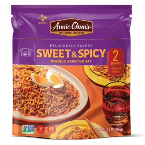 Annie Chun's 即食麵條 甜辣口味 12.2oz 4包 @ Amazon