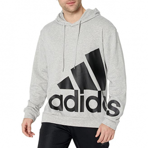 adidas Men's Essentials Giant Logo French Terry Hoodie Sale @ Amazon.com 