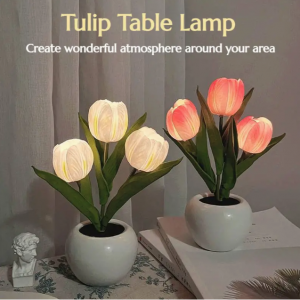 Romantic LED Tulip Night Light @ Temu