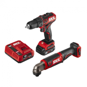 SKIL PWRCORE 12 无刷 12V 电钻起子和直角冲击套件