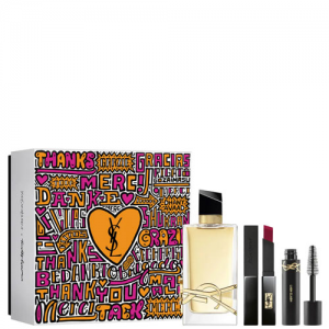 Yves Saint Laurent Libre Eau de Parfum 90ml Eye and Lip Gift Set