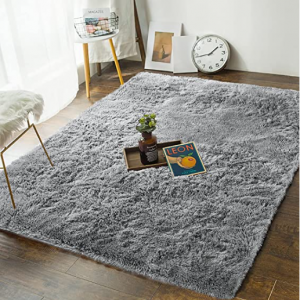 白菜價：Andecor 柔軟長絨地毯 4 x 6英尺 @ Amazon