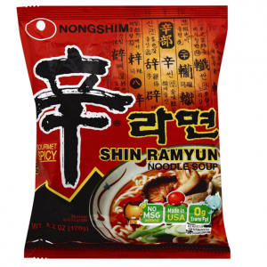 Nongshim Shin Original Ramyun, 4.2 Ounce @ Amazon
