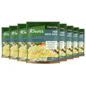 Knorr Pasta Sides For Delicious Quick Pasta Side Dishes Four Cheese Pasta, Pack of 8 @ Amazon