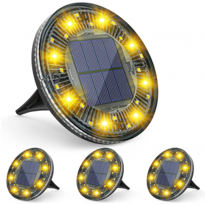 LOFTEK LED 太阳能路径灯 4个 @ Amazon