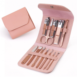 PONAPO Manicure Set 12 in 1 Pedicure Kit - Pink @ Amazon