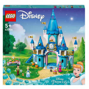 Lego Disney Cinderella & Prince Charming's Castle Set (43206) @ Zavvi