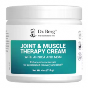 Joint & Muscle Therapy Cream with Arnica and MSM @ Dr Berg