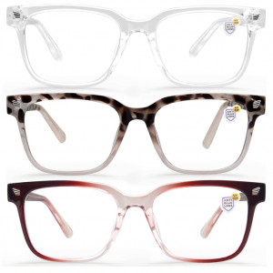 OLIVENA 防藍光眼鏡 3副 @ Amazon