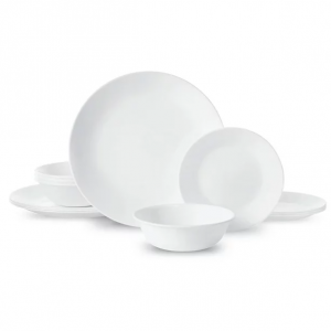 Corelle 經典冬霜白餐具12件套 @ Walmart