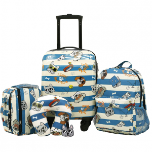 Travelers Club 5 Piece Kids' Luggage Set @ Amazon