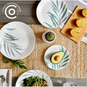 Corelle® Solar 印花餐具 18 件套