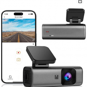 $50 off Dash Cam 2K WiFi 1440P Car Camera, Dash Camera for Cars @Amazon