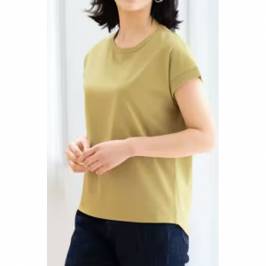 キレイが続くTシャツ(綿100%)