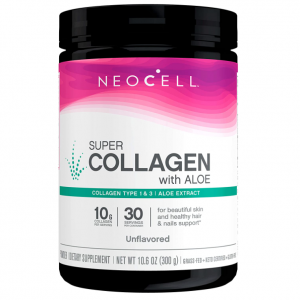 NeoCell Super Collagen with Aloe; Collagen Type 1 and 3; 30 Servings; 10.6 Oz @ Amazon
