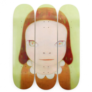 奈良美智：Miss Margaret スケートボード 3枚セット