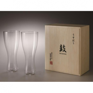 うすはり 鼓　ビールグラス２Ｐ
