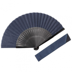 扇子セット　ネイビーシリーズ　イチマツ