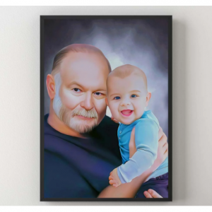 Custom Portrait @ EpicPaint, Father's Day Gift Guide