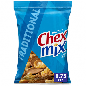 Chex Mix Snack Mix Traditional, Savory Snack Bag, 8.75 Oz @ Amazon