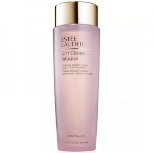 ESTÉE LAUDER Soft Clean Infusion Hydrating Essence Lotion With Amino Acid & Waterlily, 13.5 oz.