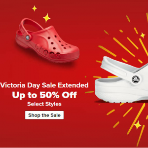 Crocs CA - Up to 50% Off Victoria Day Sale 