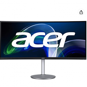50% off Acer CB342CUR bmiiphuzx 34" 1900R Curved Zero-Frame QHD UltraWide IPS Monitor @Amazon