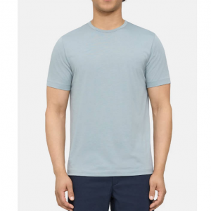 Theory Short-Sleeve Crewneck Tee in Luxe Cotton
