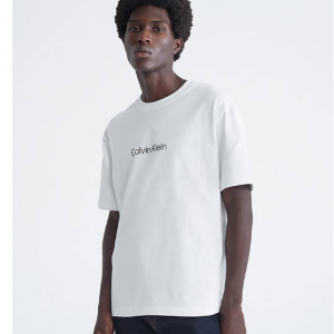 Calvin Klein Relaxed Fit Standard Logo Crewneck T-Shirt