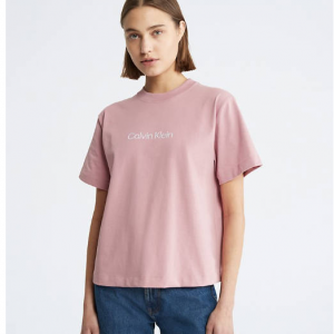 Calvin Klein Relaxed Fit Standard Logo Crewneck T-Shirt