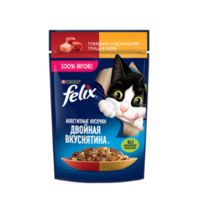 Felix влажный корм Аппетитные кусочки