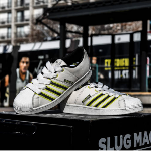 adidas SUPERSTAR MODIFIED SHOES 经典贝壳头运动板鞋小白鞋