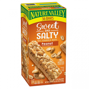 Nature Valley Sweet and Salty Nut Peanut Granola Bars (36 ct.) @ Sam's Club 
