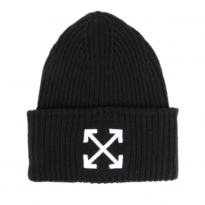 Off-White 箭头图案刺绣套头帽
