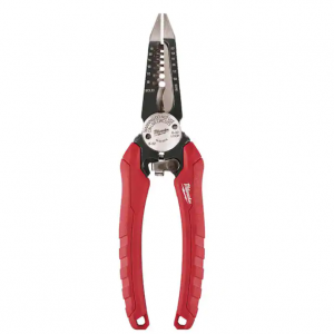 Milwaukee 7.75 in. Combination Electricians 6-in-1 Wire Strippers Pliers @ Home Depot