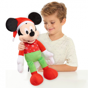 Disney Holiday Mickey Mouse Large 22-Inch Plush, Stuffed Animal @ Amazon