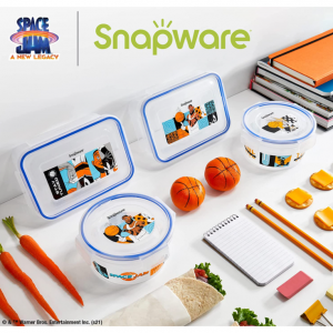 Snapware 8-Pc Plastic Food Storage Container Set, 4.6-Cup & 3-Cup Meal Prep Containers with Lid