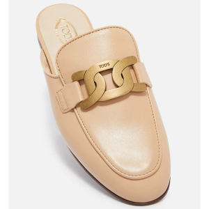 Tod's Women's Leather Mule Loafers Sale @ COGGLES
