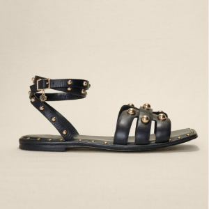 Maje UK - 30% Off Studded Leather Sandals For £209.30