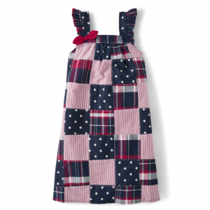 Gymboree Girls Madras 印花裙