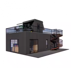 Getaway Pad 540 sq. ft. 1 Bed and Roof Deck Tiny Home Steel Frame Building Kit @ Home Depot