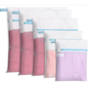 Polecasa  5 Pack Premium Mesh Laundry Bags for Lingerie and Delicates- Lead-Free @ Amazon