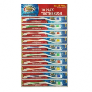 Oral Fusion Medium Bristle Toothbrushes, 20 Count @ Woot