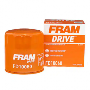 FRAM Drive Drive 旋装式机油滤清器:常规机油的理想选择,保护长达 7,500 英里