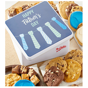 Mrs. Fields Amazing Dad Cookie Tin - FedEx