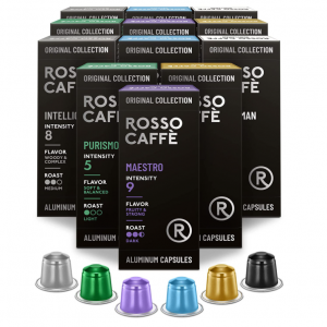 Rosso Coffee Capsules for Nespresso Original Machine - 120 Gourmet Espresso Pods @ Amazon