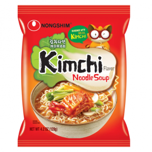 Nongshim Kimchi Spicy Red Chili Ramyun Ramen Noodle Soup Pack, 4.2oz X 16 Count @ Walmart