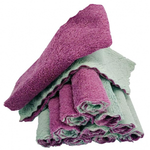 OstWony 11PCS Kitchen Towel Dish Towels, 6" x 10", Reusable Rags @ Amazon