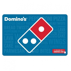 Domino's 多种规格电子礼卡限时特惠！ @ Best Buy